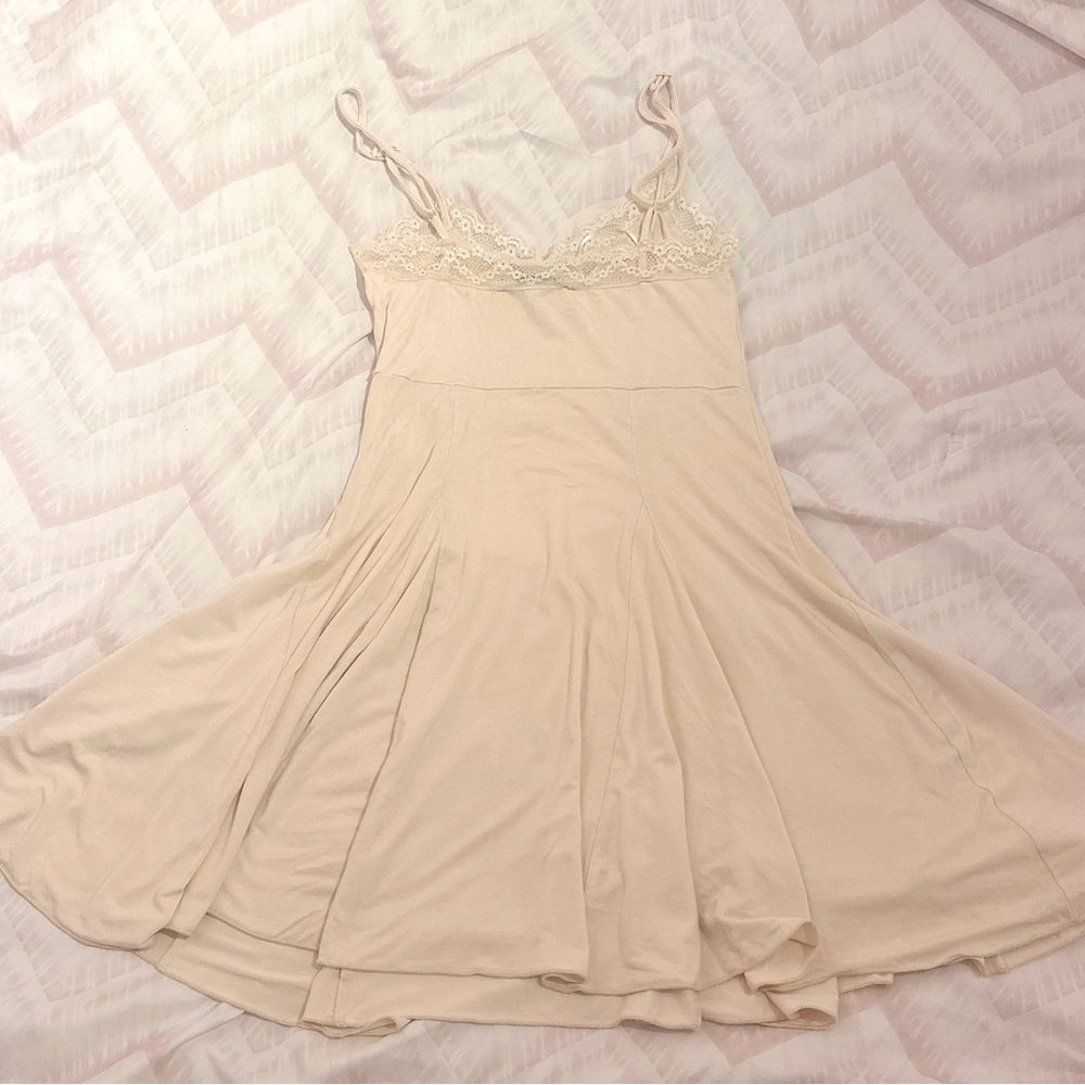 Urban Outfitters | Cream lace camisole dress - Picture 4 of 4